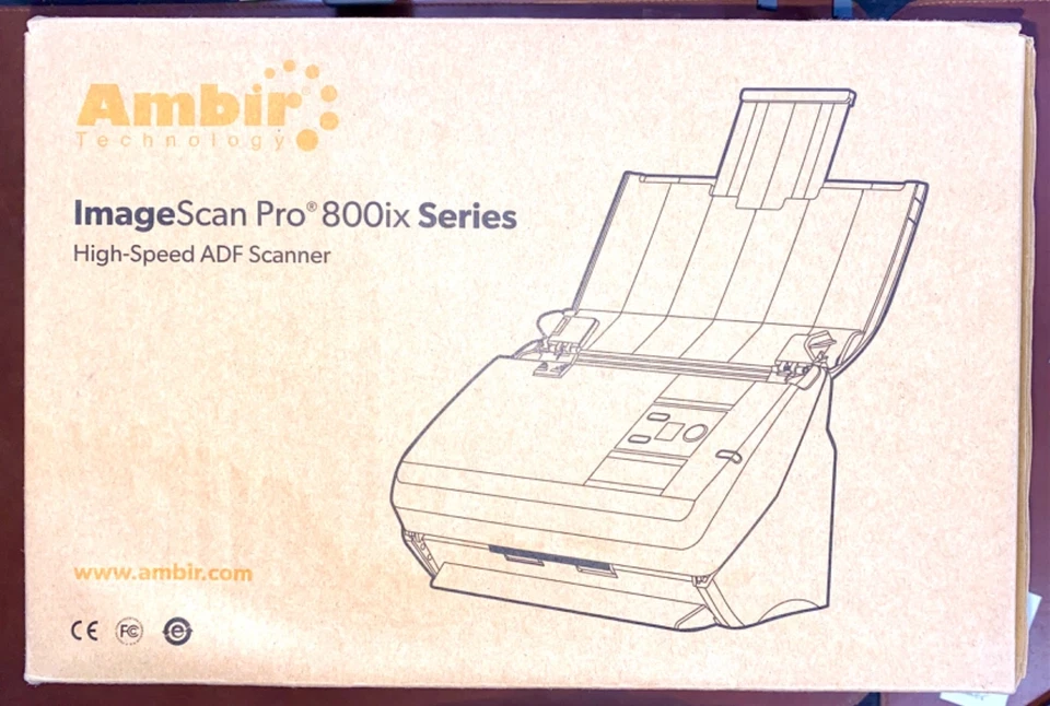 AMBIR ImageScan Pro 820ix Sheetfed Scanner - 600 dpi Optical. NEW IN BOX - Image 3 of 4
