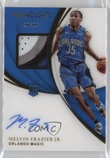 2018-19 Panini Immaculate Rookie 60/99 Melvin Frazier Jr #126 Patch Auto 5w7