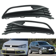 2x stoßstange Nebelscheinwerfer Gitter Abdeckung Für VW Polo 6R1, 6C1 2014-2017