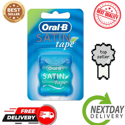 Oral-B Satin Tape Zahnseide Minzgeschmack 25M sanft zum Zahnfleisch UK