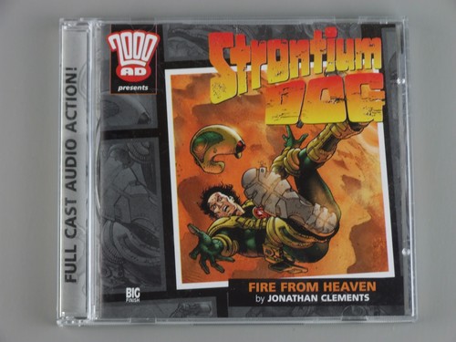 2000 AD Big Finish CD x8 audio dramas Judge Dredd Strontium Dog Simon Pegg - Imagen 16 de 18
