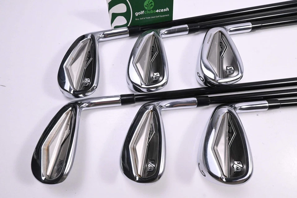 Wilson D9 Forged Irons / 6-PW+GW / Senior Flex Tensei AV White 55 Shafts - Image 2 of 4