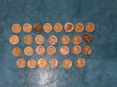 1959 Lincoln Memorial   1st year Memorial  Have 28 Of Them. Actual Coins.