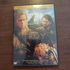 Troy DVD 2004 2-Disc Full Screen Edition Brad Pitt Eric Bana Wolfgang Petersen