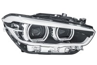 Hauptscheinwerfer Hella 1EX 011 930-421 FüR F21 F20 BMW 1Er 114 116 118 Xdrive