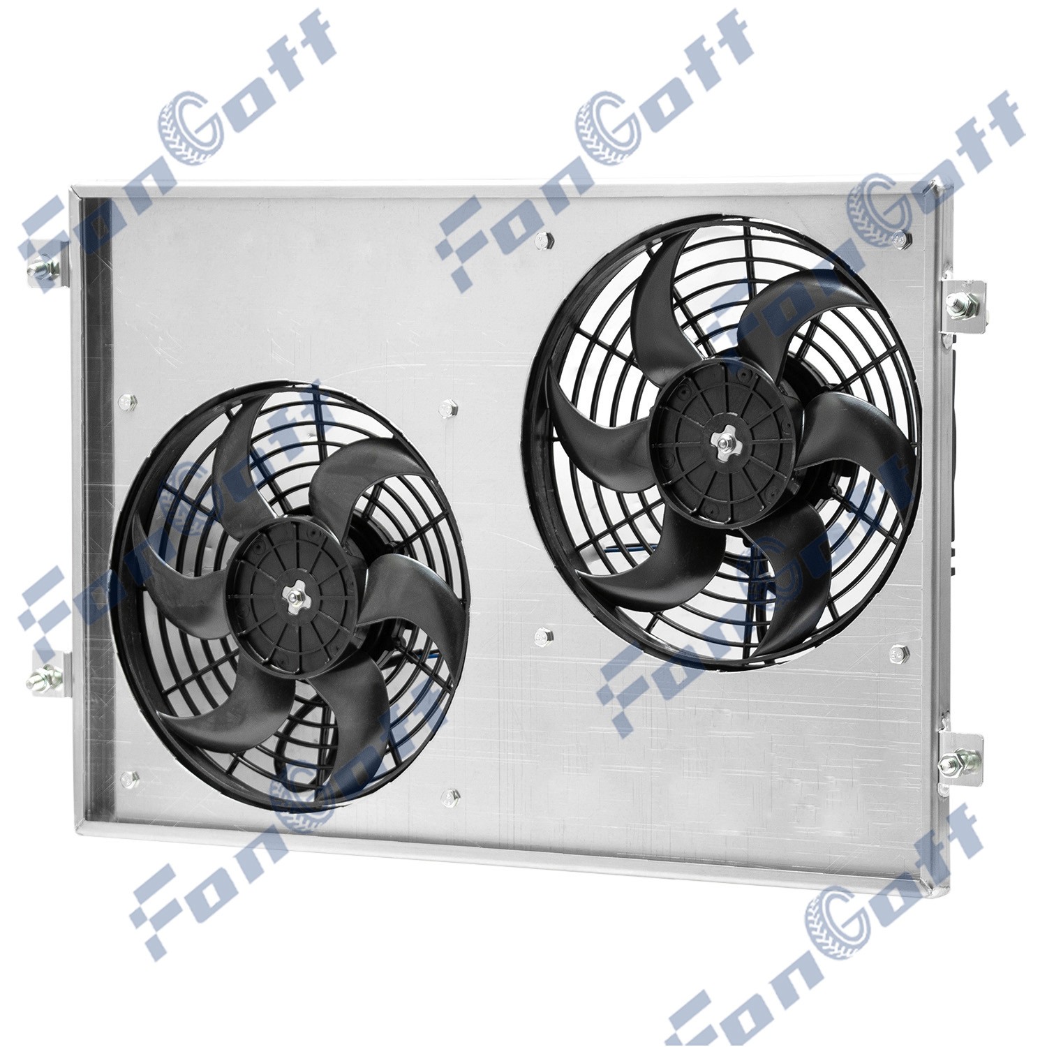 Aluminum Shroud+Fan fit 1968~1970,1969 Ford Mustang Fairlane Mercury Cougar XR-7 thumbnail 5