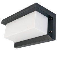 Grafner Wandleuchte AußEnleuchte Terrasse Gartenlampe Anthrazit Aluminium E27