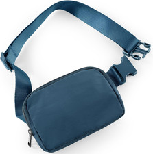Unisex Mini Belt Bag with Adjustable Strap Small Fanny Pack for Workout Running