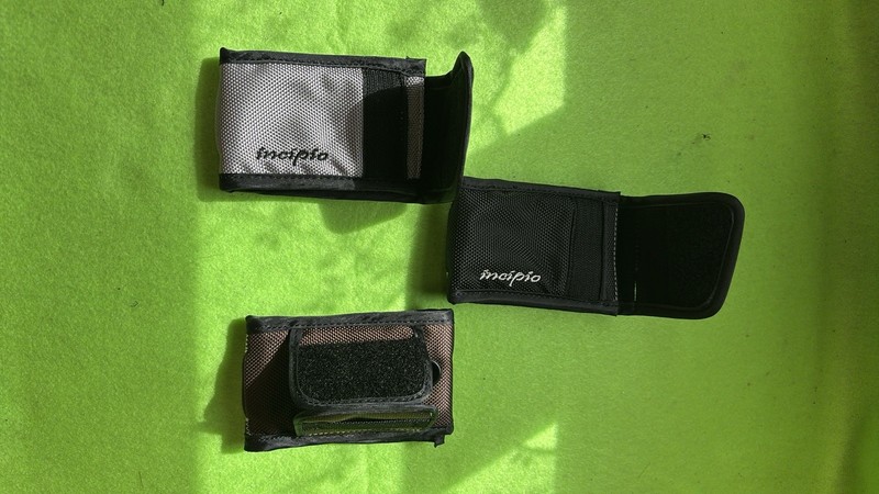 Incipio Universal Nylon Belt Clip Pouches Lot Of 3