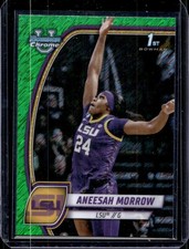 Aneesah Morrow 2024-25 Bowman University Chrome #6 Green Shimmer