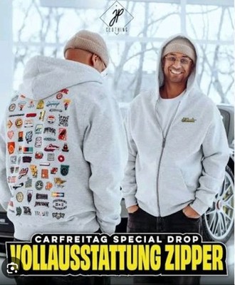 JP Performance Zip Hoodie Jacke Vollausstattung Carfreitag Neu Gr. L (Limitiert)