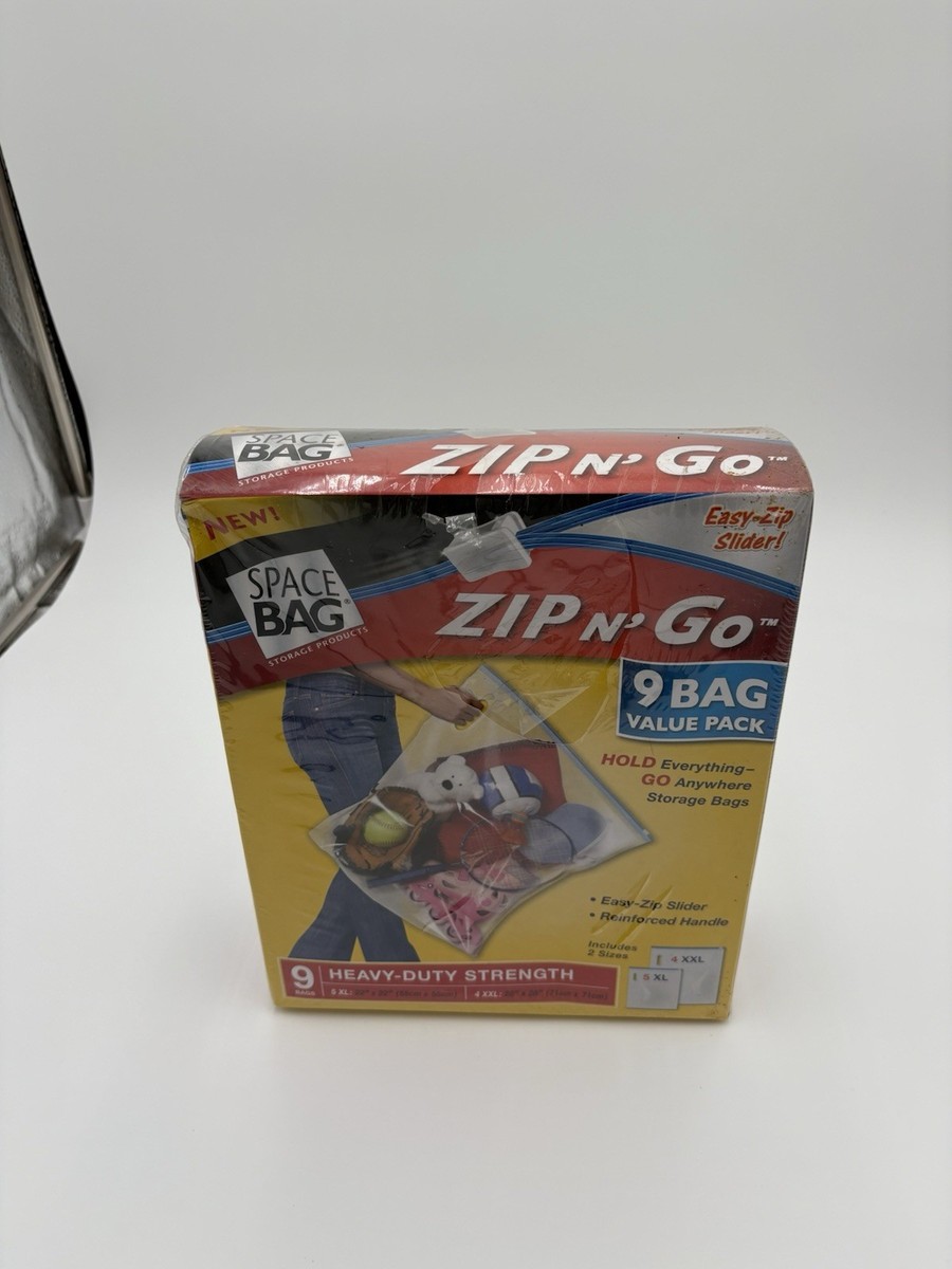 Zip N Go Space Bag 9 Bag Value Pack | eBay