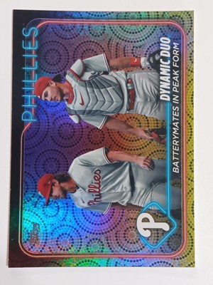 2024 Topps #428 Dynamic Duo J.T. Realmuto Aaron Nola Summer Fireworks Phillies