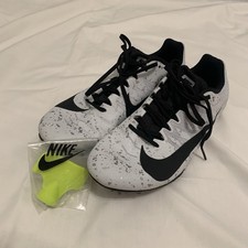 New Nike Racing Zoom Rival S Running Spikes 907564-005 Platinum Sz 8.5