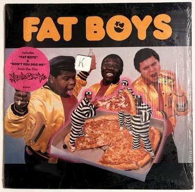 Fat Boys - Self Titled - Vintage Vinyl LP 1984 Sutra In Shrink w/ Hype Sticker