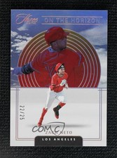 2023 Panini Three and Two On The Horizon Holo Gold 22/25 Zach Neto #OTH-ZN 0tx6