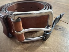 Banana Republic Belt Brown Men s women s Size 38 genuine Italian leather read