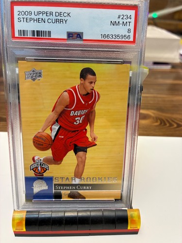 Psa 8 2009-10 Upper Deck - Star Rookies Stephen Curry #234 (RC)