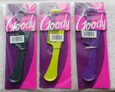 Solid Plastic Wide Spaced Teeth Volume Lift Super Detangling Hair Comb Detangle