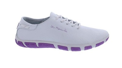 TBS JAZARU sailing shoe, Dream Cruiser (smooth leather), removable footbed, extra Blanc + O