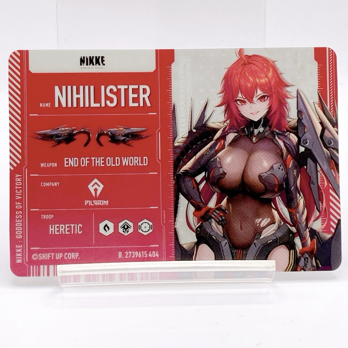 Nihilister NIKKE The Goddess of Victory Metallic Pass Collection