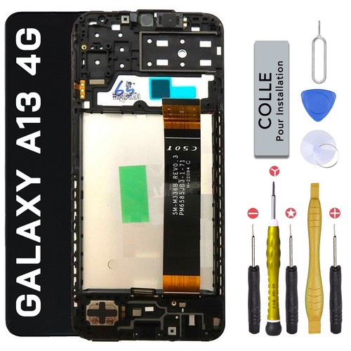 Ecran Complet remplacement pour Samsung Galaxy A13 4G SM-A135 avec Kit - Photo 2 sur 7