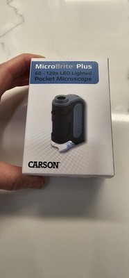 Carson MM-300 MicroBrite Plus LED Pocket Microscope