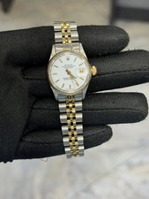 Rolex DATEJUST White Stick Dial on Jubilee 6516