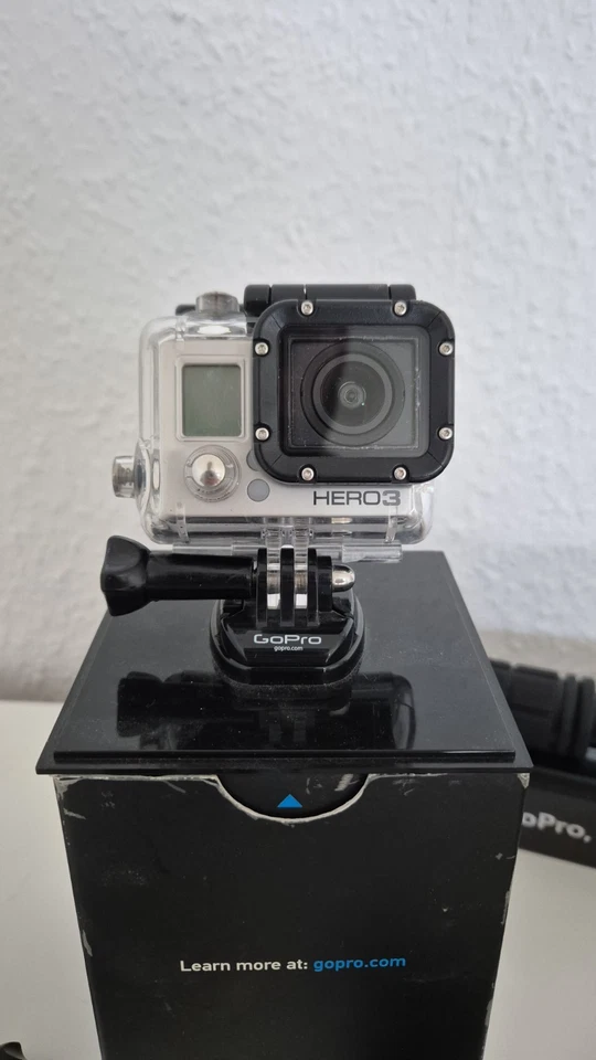 GoPro Hero 3 Silver Edition (Actioncam) mit Zubehörpaket  - Bild 4 von 4