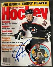 Jeremy Roenick Autographed November 2002 Sporting News Hockey Magazine Flyers