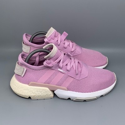 Adidas POD-S3.1 Boost Pink Running Shoes B37469 Women's US 10.5