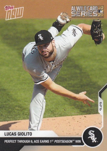 2020 Topps Now 327 Lucas Giolito