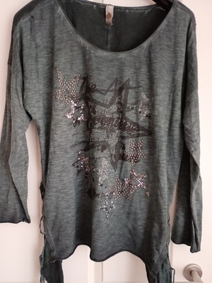 Tredy Shirt 42 dunkel grün mit Maße 