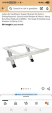 Ivation Air Conditioner Support Bracket No Tools Or Drilling Window AC Mount New