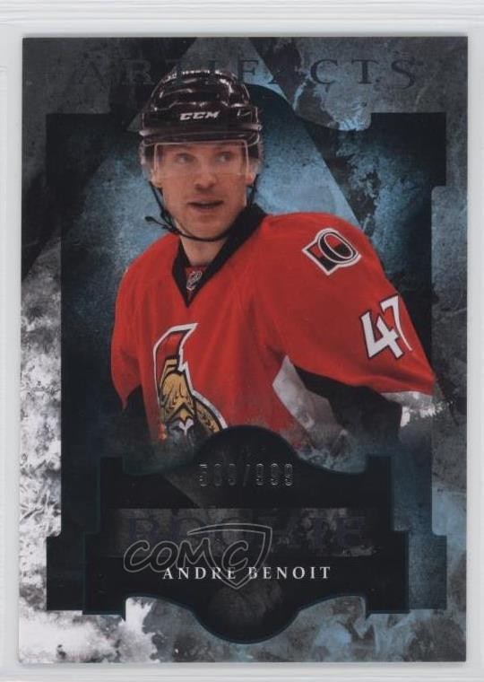 2011-12 Upper Deck Artifacts Rookie 589/999 Andre Benoit #184 Rookie RC 0f2