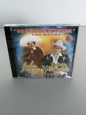 Lalo el Gallo Elizalde y Valetin Elizalde dos Gallos del Mismo Corral CD New