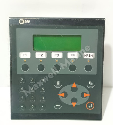Beijer Electronics E200 Type 02800F HMI Graphic Operator Terminal Panel Sweden