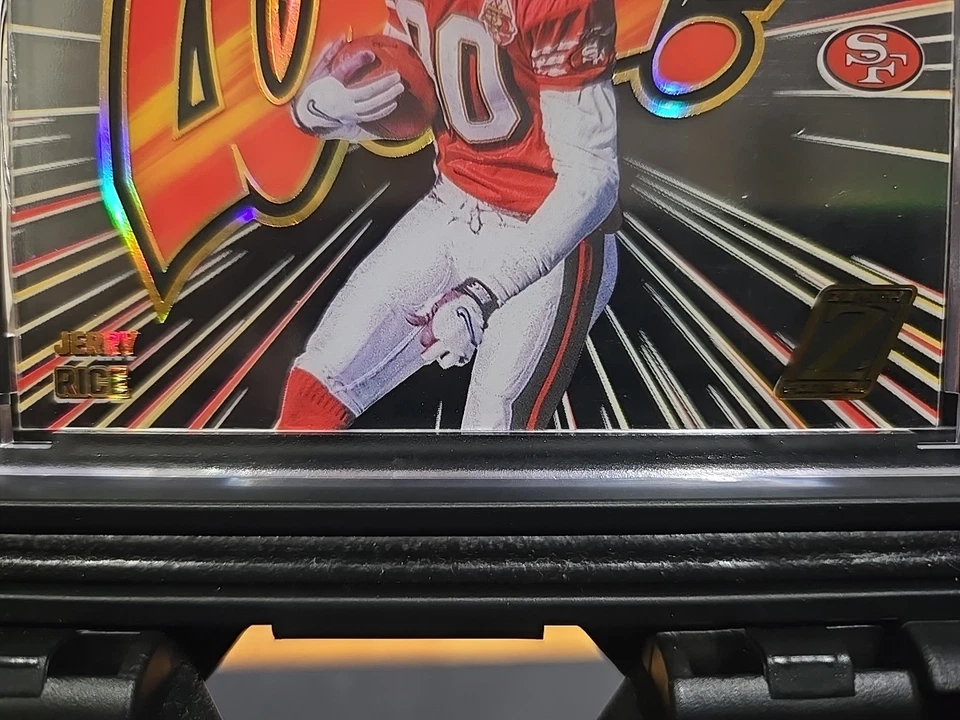 2023 Panini Zenith - 变焦! Jerry Rice #23 加额外阅读!!!!! — 第 3/4 张图片