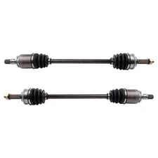 Trq 2 Piece Cv Axle Assembly Set Rear For Subaru Outback Legacy Baja 2000-2006