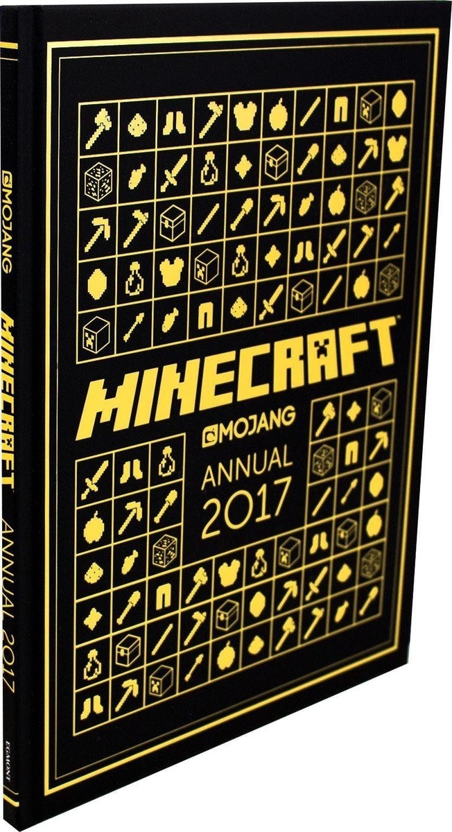 Official Minecraft Annual 2017 by Mojang AB Hardcover Book for