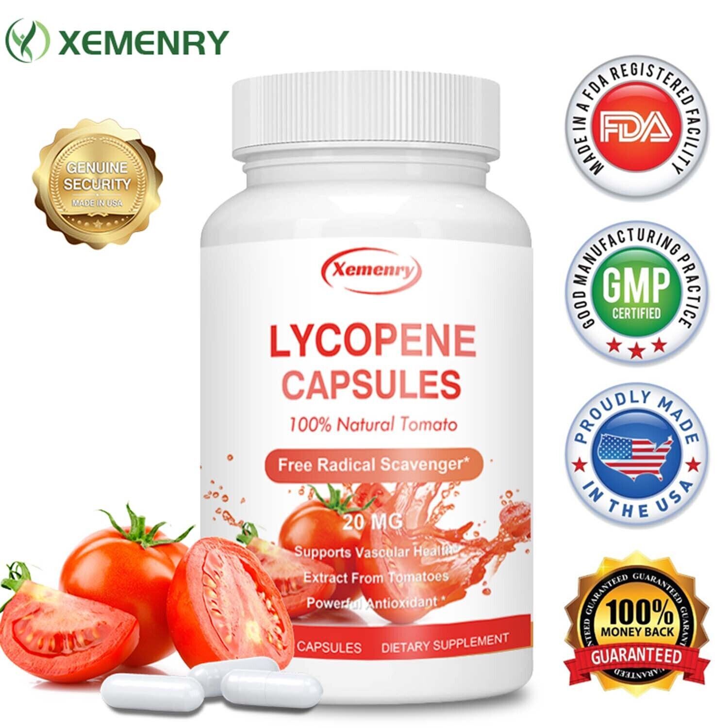Licopeno - Apoyo a la salud de la próstata y antioxidante de alta