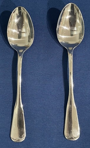 Set of 2 Teaspoons -The Cellar CLF20 Japan Stainless  Modern Teaspoons- EUC - Bild 1 von 7