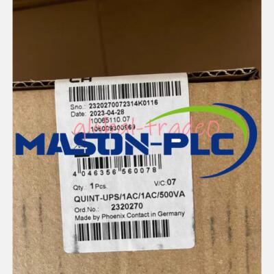 2320270 QUINT-UPS/1AC/500VA Brand New Module 2320270 QUINT-UPS/1AC/500VA