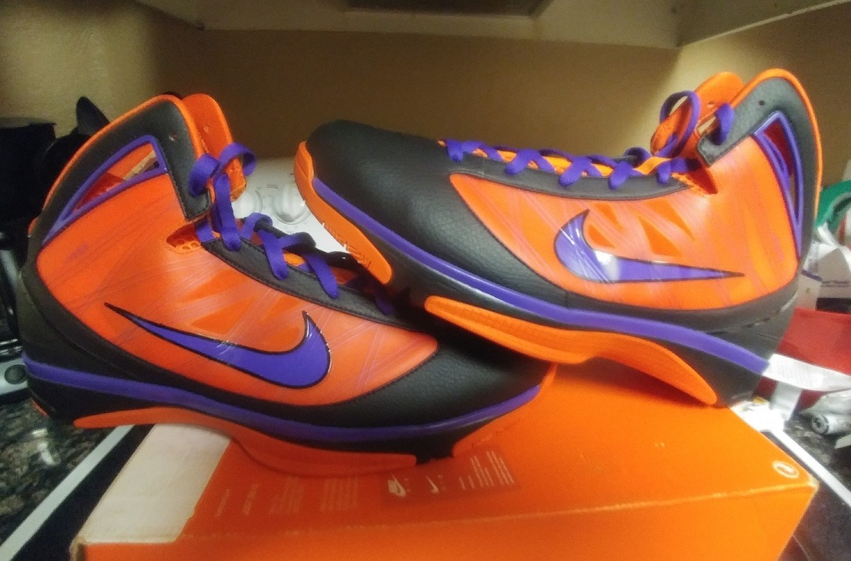 PE PROMO SAMPLE 2009 Nike Hyperize Hyperdunk Amare Stoudemire Phienix Suns sz 16 PE PROMO SAMPLE 2009 Nike Hyperize Hyperdunk Amare Stoudemire Phienix Suns sz 16