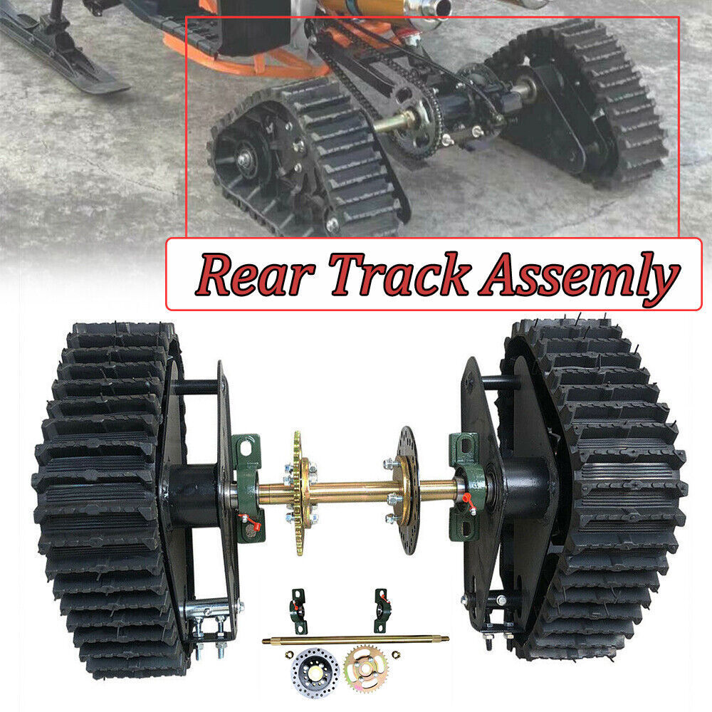 Snowmobile Wheel Conversion Kit CONVERSION TEST | SNO TRAXX '98 Dirt