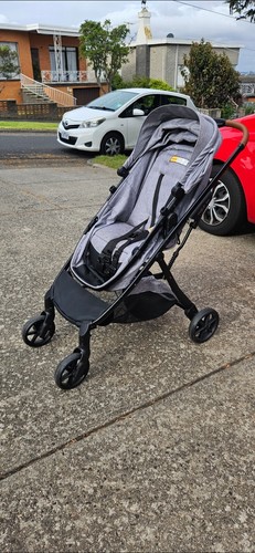 baby prams strollers Childcare Vogue Lite Folding Stroller Grey - Picture 3 of 4
