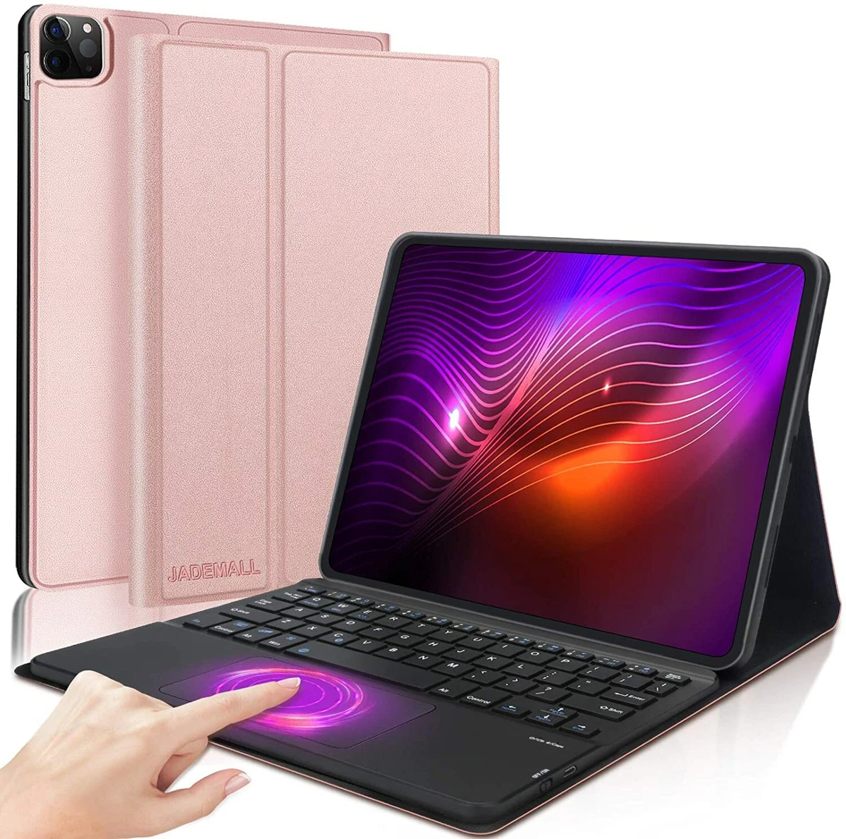 HOU Magic Keyboard for iPad Pro 11 Air4 5 Bluetooth Foldable 4 Color  Magnetic iPad Keyboard Office Travel Mini Wireless keyboard - AliExpress