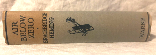 Bracebridge Heming - Air Below Zero - 1st/1st Warne 1939, Scarce Original Jacket - Imagen 8 de 8