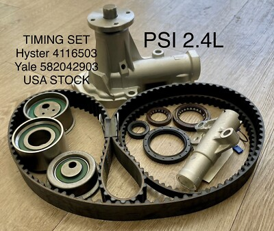 #ad #ad PSI 2.4L Timing Belt Kit amp; Water Pump HYSTER 4116503 YALE 582042903 $298.00