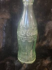 VINTAGE HOBBLE SKIRT 1957 GREEN COCA COLA COKE BOTTLE, JACKSONVILLE, FL 6-1/2 Oz